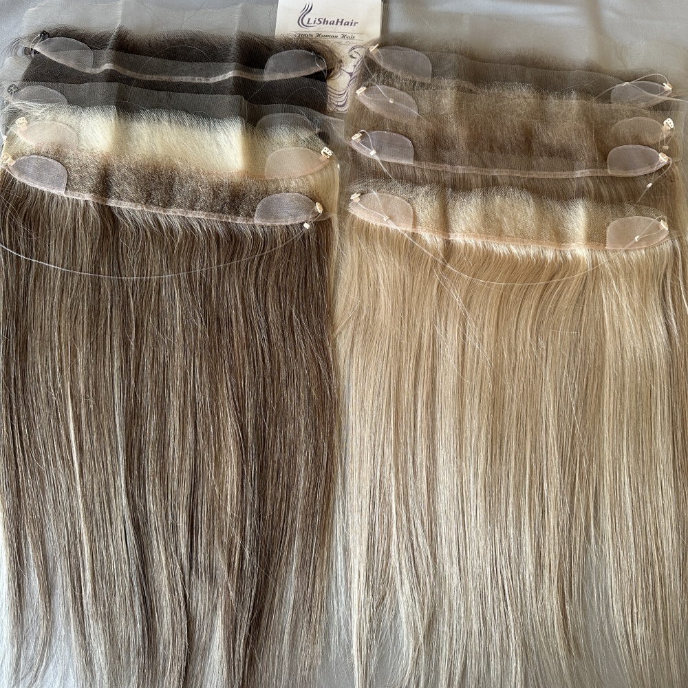 HD Lace Hairline Natural Pre-Plucked Hairline Frontal Toppers String Frontal Alopecia Best Seller